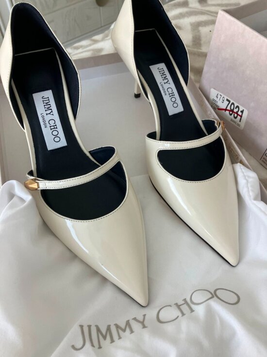 Jimmy Choo Shoes - Jimmy Choo Carolyn 60 patent leather Pumps